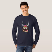 Sweatshirt de couleur gris foncé pour T-shirt de N (Devant entier)
