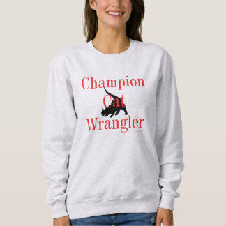 Sweatshirt "de cowboy de chat de champion"