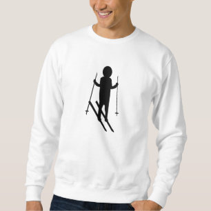 Sweatshirt de Crewneck de skieur