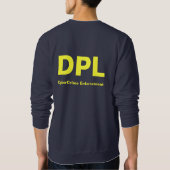 Sweatshirt de cybercriminalité de DPL (Dos)