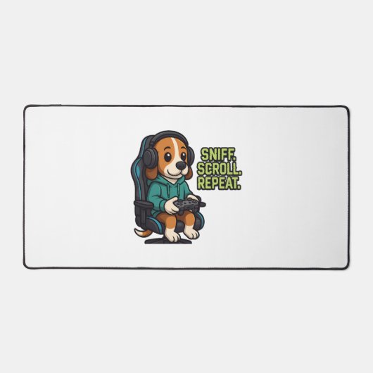 Sweatshirt de dessin animé de Beagle de jeu concep (Recto)