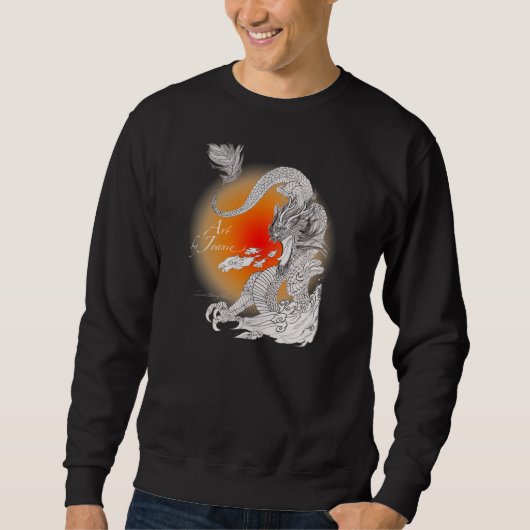 Sweatshirt de dragon (Devant)