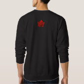Sweatshirt de drapeau du Canada de sweatshirt du (Dos)