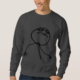 Sweatshirt De F*#K TYPE OUAIS (gris de charbon de bois)