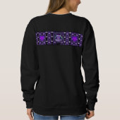 Sweatshirt de fée de pluie violette (Dos)