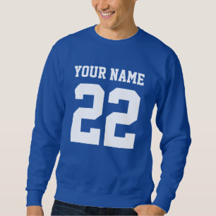 Sweatshirt de football de numéro de maillot person