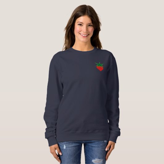 Sweatshirt de fraises (Devant entier)