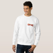 Sweatshirt de fraises pour hommes (Devant entier)