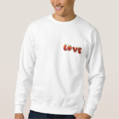 Sweatshirt de fraises pour hommes (Devant)