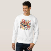 Sweatshirt de fruits de mer (Devant entier)