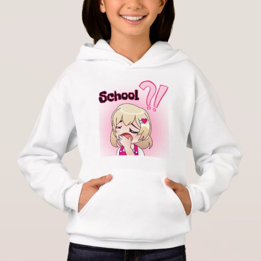 Sweatshirt de Girl anime (Devant)