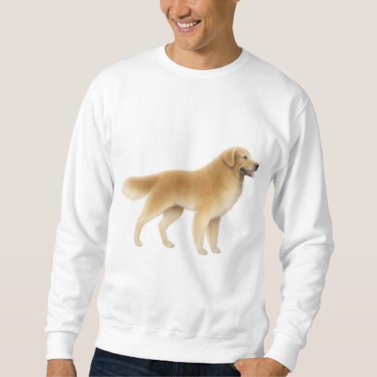 Sweatshirt de golden retriever (Devant)