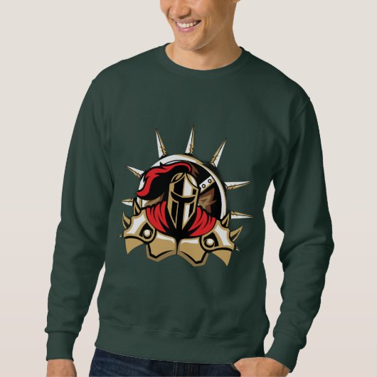 Sweatshirt de guerrier spartiate pour hommes (Devant)