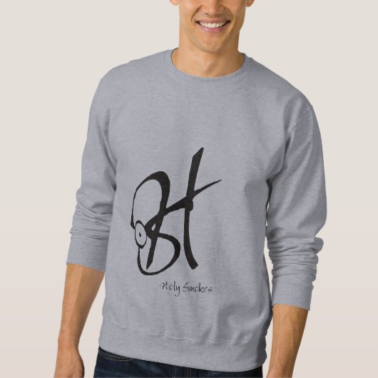 Sweatshirt de H.Smokes - customisé (Devant)