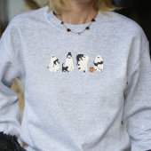 Sweatshirt de Halloween Amoureux des chats mignonn