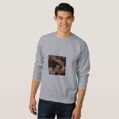 Sweatshirt de Krishna de lièvres (Devant entier)
