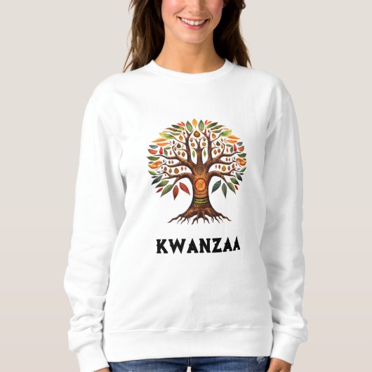 Sweatshirt de Kwanzaa (Devant)