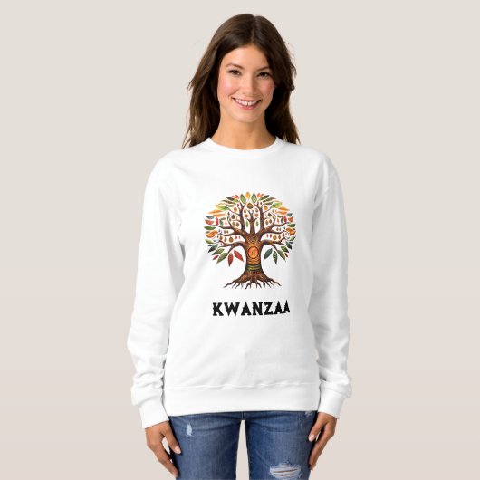 Sweatshirt de Kwanzaa (Devant entier)