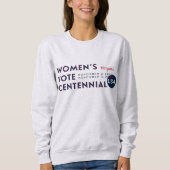 Sweatshirt de l’anniversaire du droit de vote des  (Devant)