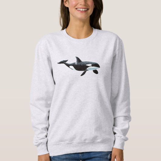 Sweatshirt de la baleine tueuse (Devant)
