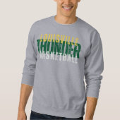 Sweatshirt de la cou de l'équipage du Thunder de L (Devant)