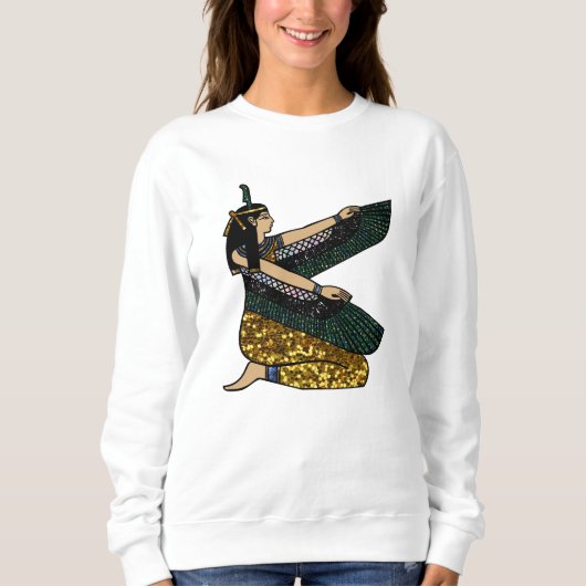 sweatshirt de la déesse égyptienne (Devant)