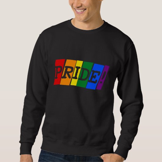 SWEATSHIRT de la fierté arc-en-ciel LGBT (Devant)