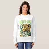Sweatshirt de la reine de la jungle (Devant entier)