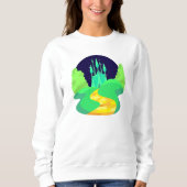 sweatshirt de la route de briques jaunes (Devant)