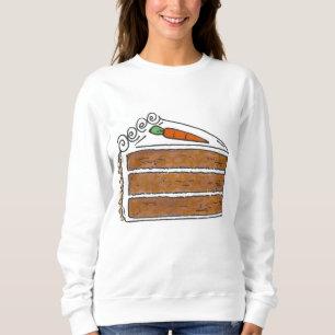 Sweatshirt de la tranche de gâteau de couche de ca