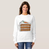 Sweatshirt de la tranche de gâteau de couche de ca (Devant entier)