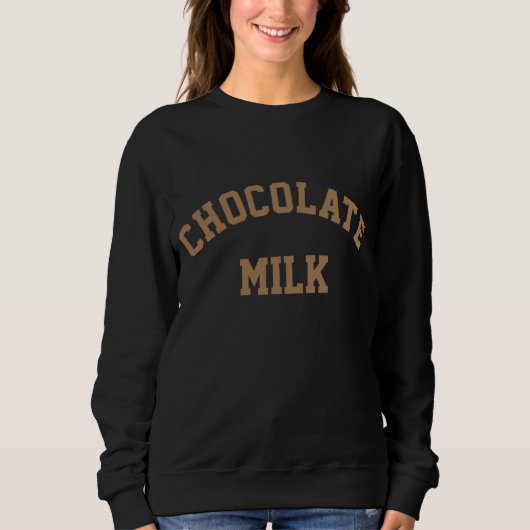 Sweatshirt de lait au chocolat (Devant)