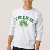 Sweatshirt de l'équipe de boisson de la Saint-Patr (Devant)