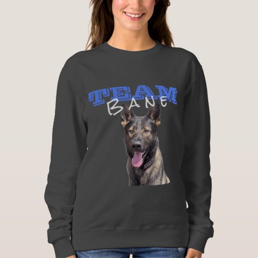 Sweatshirt de l'équipe féminine de grises Bane (av (Devant)