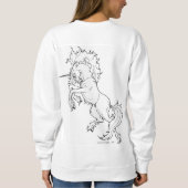 Sweatshirt de licorne (Dos)