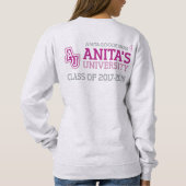Sweatshirt de logo de l'université d'Anita (Dos)