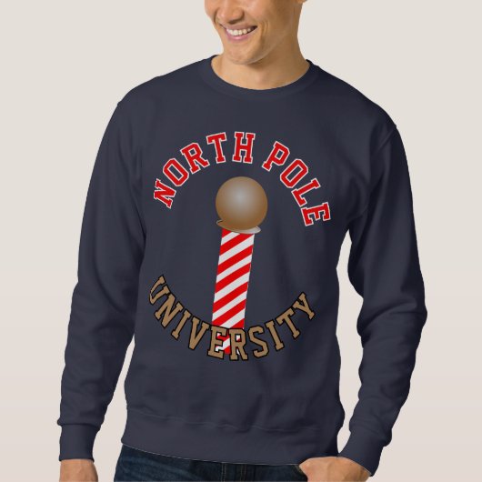 Sweatshirt de logo de l'Université du Pôle Nord su (Devant)