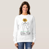 Sweatshirt de logo EVM (Devant entier)