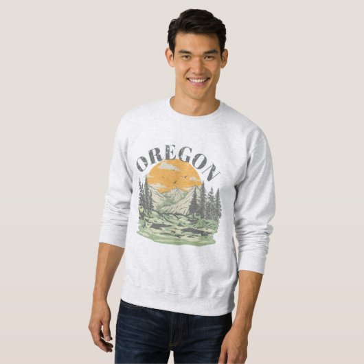 Sweatshirt de l'Oregon Crewneck (Devant entier)