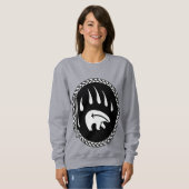 Sweatshirt de l'ours tribal Bear Claw Sweatshirts (Devant entier)