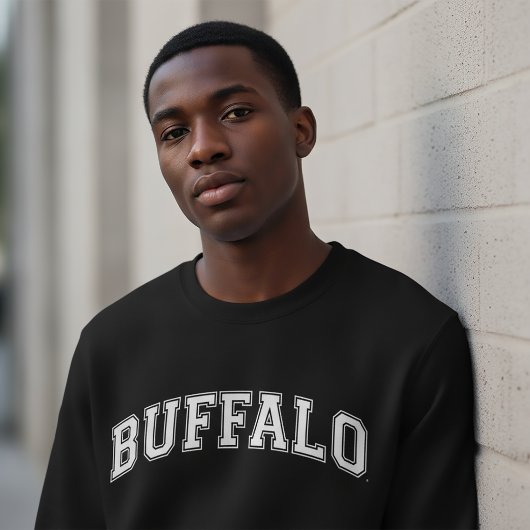 Sweatshirt de l'Université de BUFFALO Amérique Col