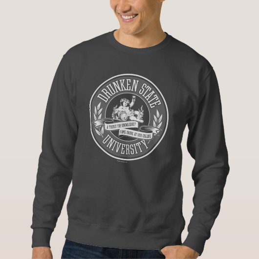 Sweatshirt de l'Université d'État ivre (Devant)