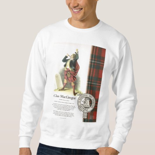 Sweatshirt de MacGregor de clan (Devant)