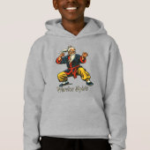 Sweatshirt de maître d'arts martiaux vintage (Devant)