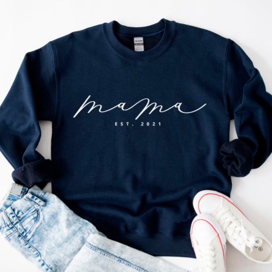 Sweatshirt de maman personnalisé