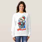 Sweatshirt de Metalphant Winter Holiday (Devant entier)