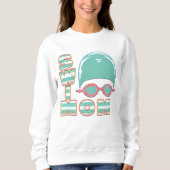 Sweatshirt de natation maman (Devant)