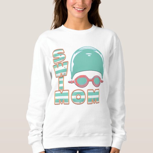 Sweatshirt de natation maman (Devant)
