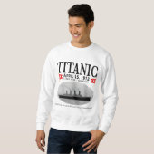 Sweatshirt de navire fantôme Titanic (Devant entier)