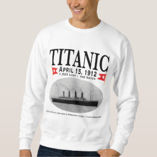 Sweatshirt de navire fantôme Titanic